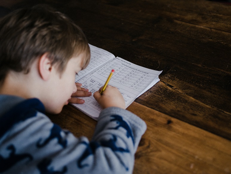 Childs Handwriting